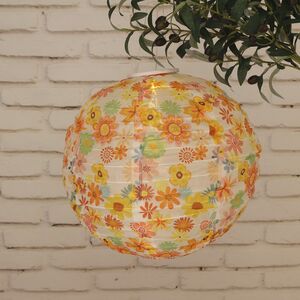 Подвесной светильник на солнечной батарее Solar Flowery 40 см, IP44 Kaemingk фото 2