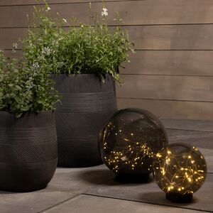 Садовый солнечный светильник Solar Smokey 28*20 см, IP44 Kaemingk фото 2