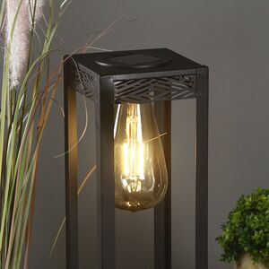 Садовые фонари на солнечной батарее Solar Ravenna 28*10 см, 2 шт, черные, IP44 Kaemingk фото 2
