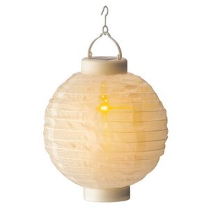 Китайский фонарик на солнечной батарее Solar Porcelana 23*20 см, с эффектом живого пламени, IP44 Kaemingk фото 2