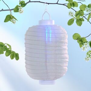 Китайский фонарик на солнечной батарее Верано 30*20 см, цветные RGB LED с эффектом живого пламени, IP44 Kaemingk (Кейминг) фото 2