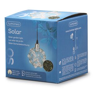 Подвесной солнечный светильник Solar Laces 14 см, IP44 Kaemingk фото 5
