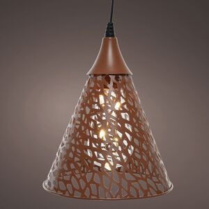Подвесной солнечный светильник Solar Mirra Brown 22*18 см, IP44 Kaemingk фото 4