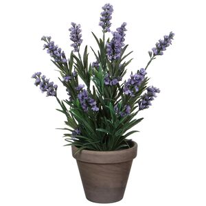 Искусственная Лаванда Loddon Blue в цветочном горшке 33 см Edelman фото 4