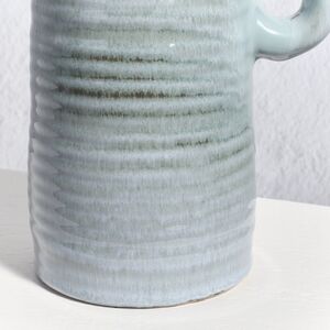 Керамическая ваза-кувшин Стэнли 17 см голубая Koopman (Купман) фото 4