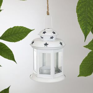 Подсвечник Волшебный Фонарик 14 см белый Koopman фото 2