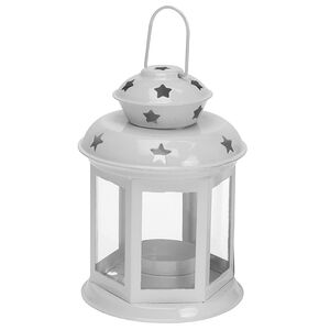 Подсвечник Волшебный Фонарик 14 см белый Koopman фото 6