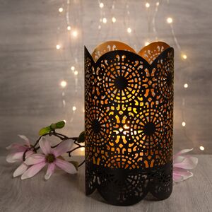 Металлический подсвечник Турецкое Кружево 21*12 см Koopman фото 1