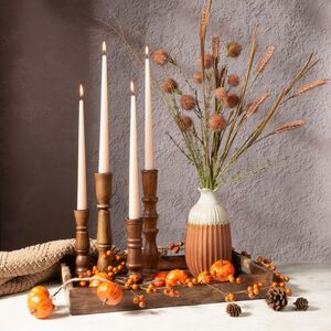 Деревянный подсвечник Andrea Ferraro 18 см Koopman фото 3