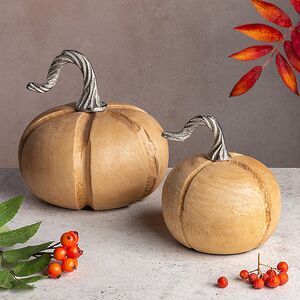 Деревянная фигурка Тыква Carmen 16 см  Koopman фото 7