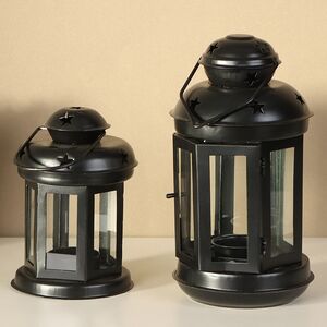 Подсвечник фонарь Severo 20 см черный Koopman фото 4