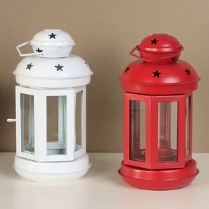 Подсвечник фонарь Severo 20 см белый Koopman фото 4
