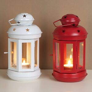 Подсвечник фонарь Severo 20 см белый Koopman фото 3