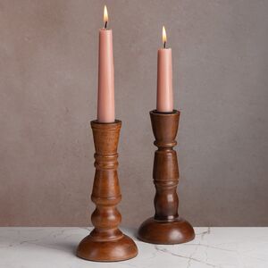 Деревянный подсвечник Andrea Ferraro 18 см Koopman фото 8