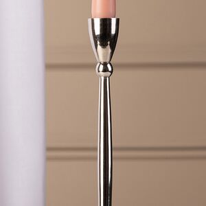 Металлический подсвечник Antonio 27 см серебряный Koopman фото 2