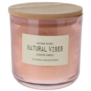 Ароматическая свеча Natural Vibes - Coconut 10 см, в стеклянном стакане