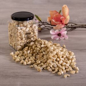 Декоративные камушки 1 кг слоновая кость