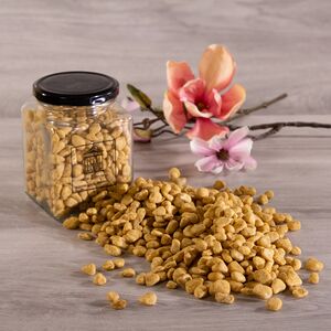Декоративные камушки 1 кг шоколадные