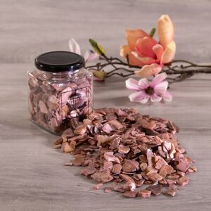 Декоративные ракушки Морские 460 г розовый мускат