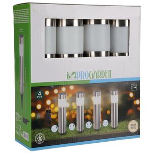 Набор садовых светильников Richwood 37 см, 4 шт, IP44