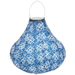 Подвесной светильник на солнечной батарее Solar Vittore 30*28 см синий, IP44 Koopman фото 3