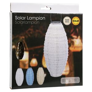 Подвесной светильник на солнечной батарее Solar Vittore 45*20 см желтый, IP44 Koopman фото 4