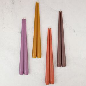 Высокая свеча 40 см Андреа Velvet медовая Candleslight фото 3