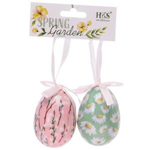 Пасхальные украшения Яйца - Flower Easter 7 см, 2 шт Koopman фото 5