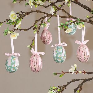 Пасхальные украшения Яйца - Flower Easter 7 см, 2 шт Koopman фото 3