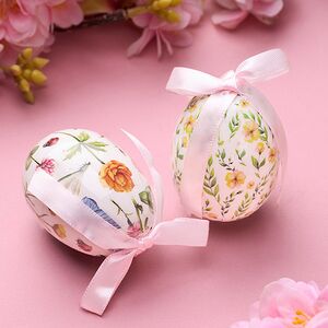 Пасхальные украшения Яйца - Flow Easter 7 см, 2 шт Koopman фото 2