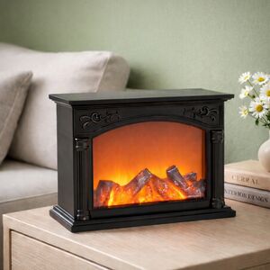 Светодиодный камин Fredegast 33*24 см, на батарейках