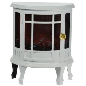 Белый светодиодный камин Dabren 30*24 см, на батарейках Koopman фото 2