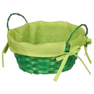 Декоративная корзина Simple 21*9 см зеленая Koopman фото 1
