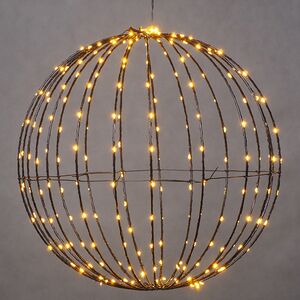 Светодиодный шар Bright Ball 40 см, 240 экстра теплых белых LED ламп, IP44