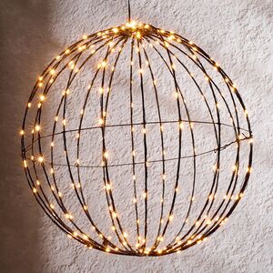 Светодиодный шар Антарес 40 см, 240 экстра теплых белых LED ламп, IP44