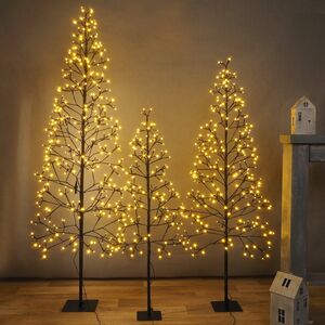 Светящаяся елка Бруклин, теплых белых LED ламп, IP44