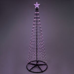 Светодиодная елка Radianta 210 см, 370 RGB LED ламп, пульт управления, контроллер, IP44