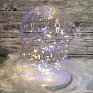 Светодиодная гирлянда Капельки Grande на батарейках 2 м, 20 теплых белых мини LED ламп, серебряная проволока, IP20 Koopman фото 6