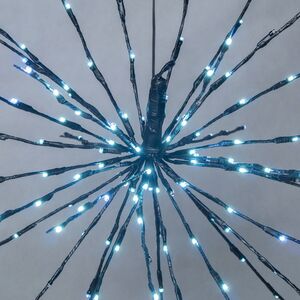 Подвесной светильник Фейерверк 45 см, 160 холодных белых LED ламп с мерцанием, IP44 Koopman фото 2