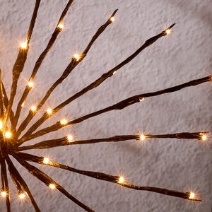Подвесной светильник Фейерверк 45 см, 72 экстра теплых белых LED ламп с мерцанием, IP44 Koopman (Купман) фото 2
