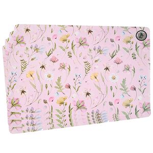 Набор плейсматов Gentle Garden 44*29 см розовые, 4 шт Koopman фото 1