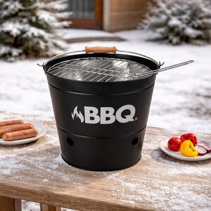 Мангал для барбекю Вудхейвен 40*27 см, черный