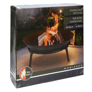 Костровая чаша с ручками Charcoal 60 см Koopman фото 2