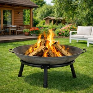 Костровая чаша с ручками Charcoal 60 см