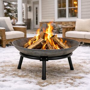 Костровая чаша с ручками Charcoal 60 см