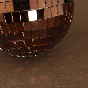 Зеркальный Диско шар Brown 10 см Koopman фото 2