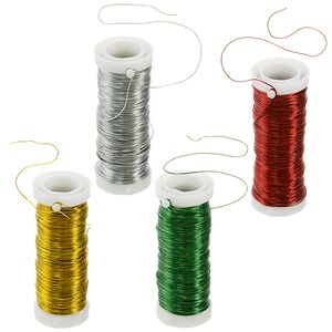 Проволока металлическая в катушке красная 30 м Koopman фото 3
