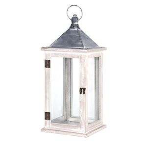 Подсвечник фонарь Тринелли 41*16 см белый Koopman фото 4