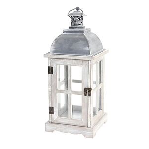 Подсвечник фонарь Орчелли 41*16 см белый Koopman фото 4