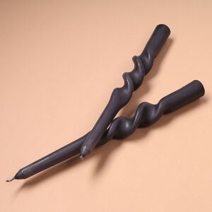 Свечи витые De Mala 23 см, 2 шт, антрацитовые Koopman фото 3